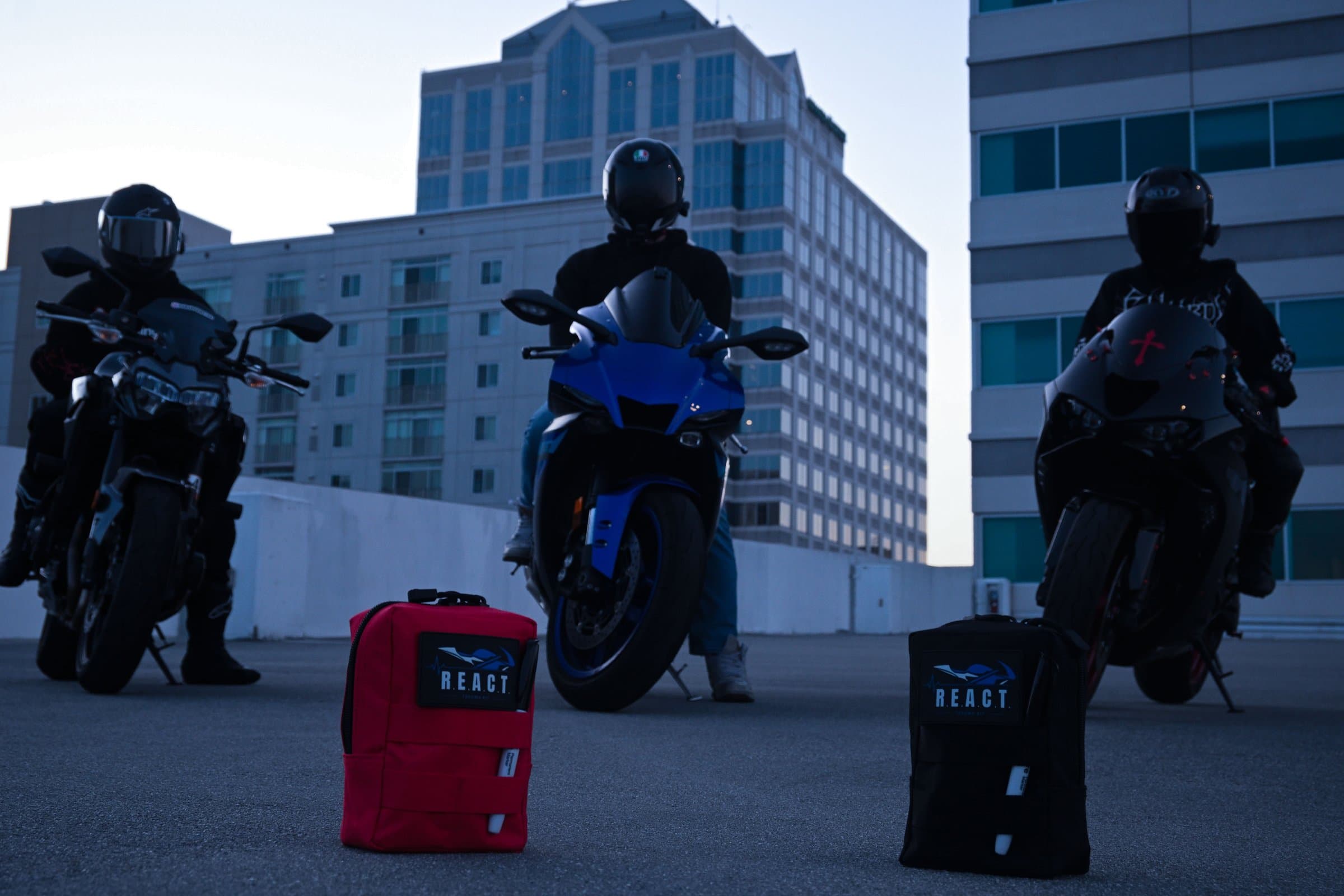 React Armor riders with the Core Kit