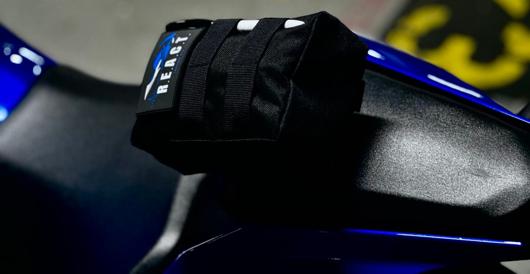 R.E.A.C.T. Core Kit mounted on bike, Black