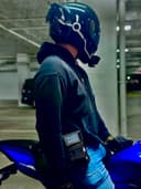 R.E.A.C.T. Core Kit worn by rider, Black