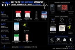 R.E.A.C.T. Core - Street Edition kit contents